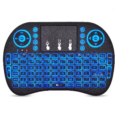 Teclado Mini Inalámbrico, Recargable, Iluminado RGB (963814), Brobotix. - Imagen 5