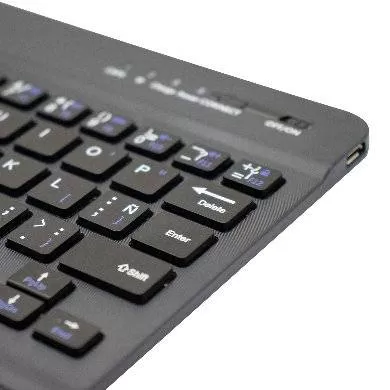 Teclado Inalámbrico, Bluetooth, MINI, Portable, Batería Recargabe, duración hasta 72h, P/Portátil, Tablet y Celular, Español, Negro, 6006436 BROBOTIX - Imagen 2