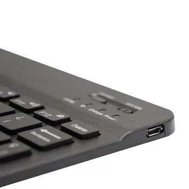 Teclado Inalámbrico, Bluetooth, MINI, Portable, Batería Recargabe, duración hasta 72h, P/Portátil, Tablet y Celular, Español, Negro, 6006436 BROBOTIX - Imagen 3