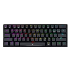 Teclado Mecánico Redragon Dragonborn, K630RGB RED, Inglés, Negro, RGB