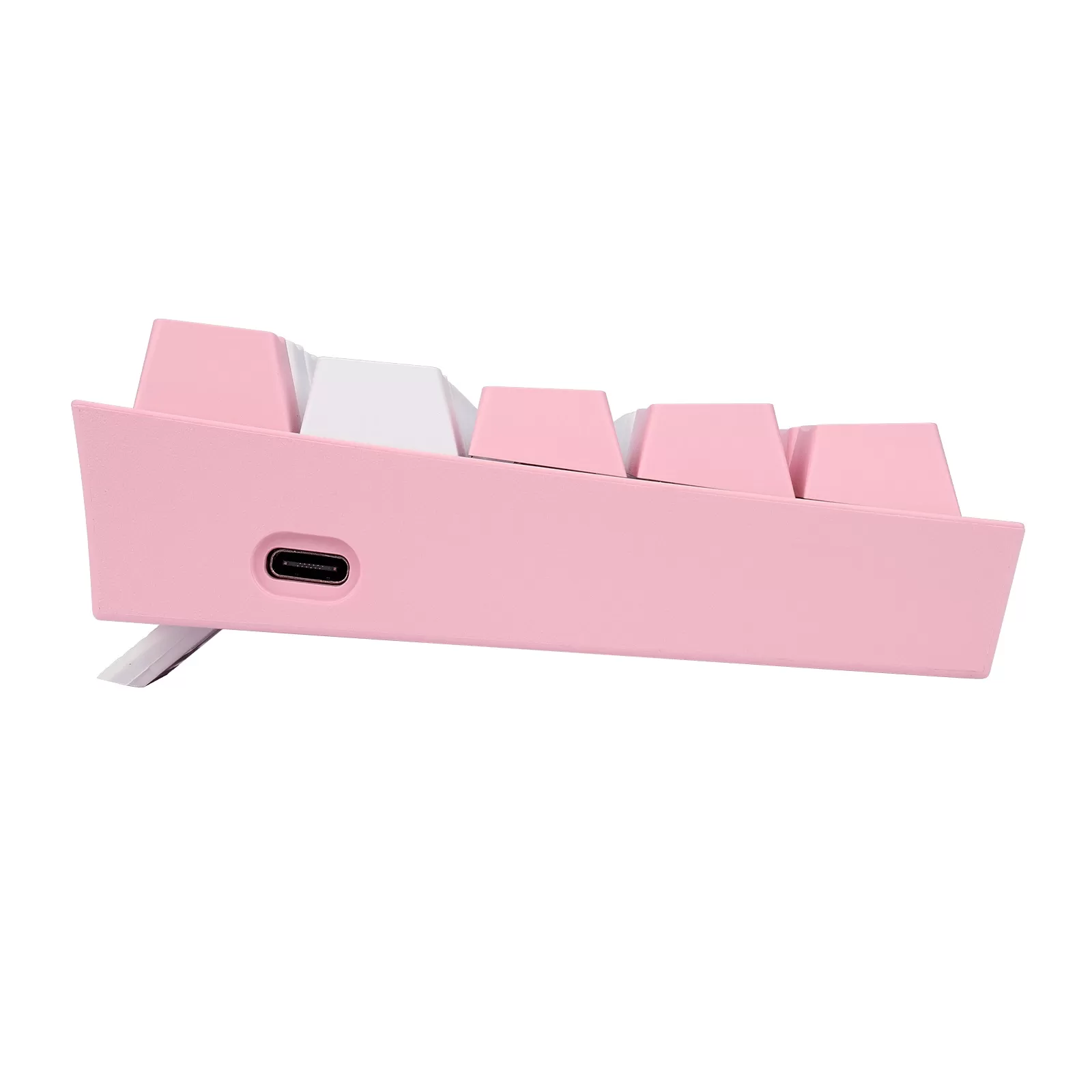 Teclado Mecánico Redragon Fizz Pro White/Pink, Blanco y Rosa - Imagen 2