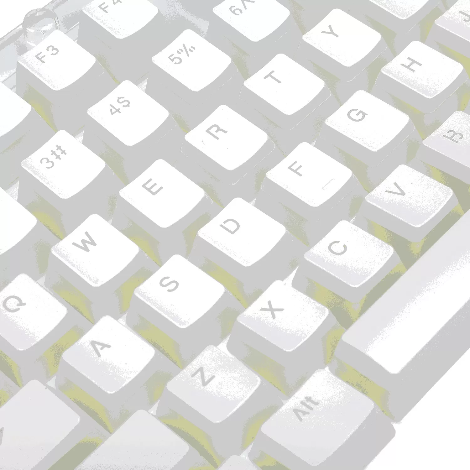 Keycaps Redragon Sacarab White, Blanco - Imagen 2
