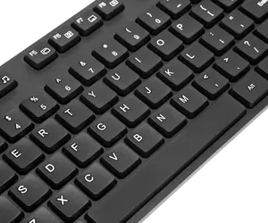 Teclado Alámbrico, USB, Negro EspañoL AKB30ES