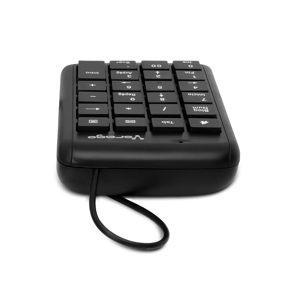 Teclado Númerico VORAGO KB-105, USB, Notebook/PC, Negro - Imagen 4