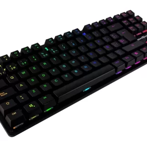 Teclado Mecánico VORAGO KBG500-BL, Alámbrico, Español, Negro, RGB