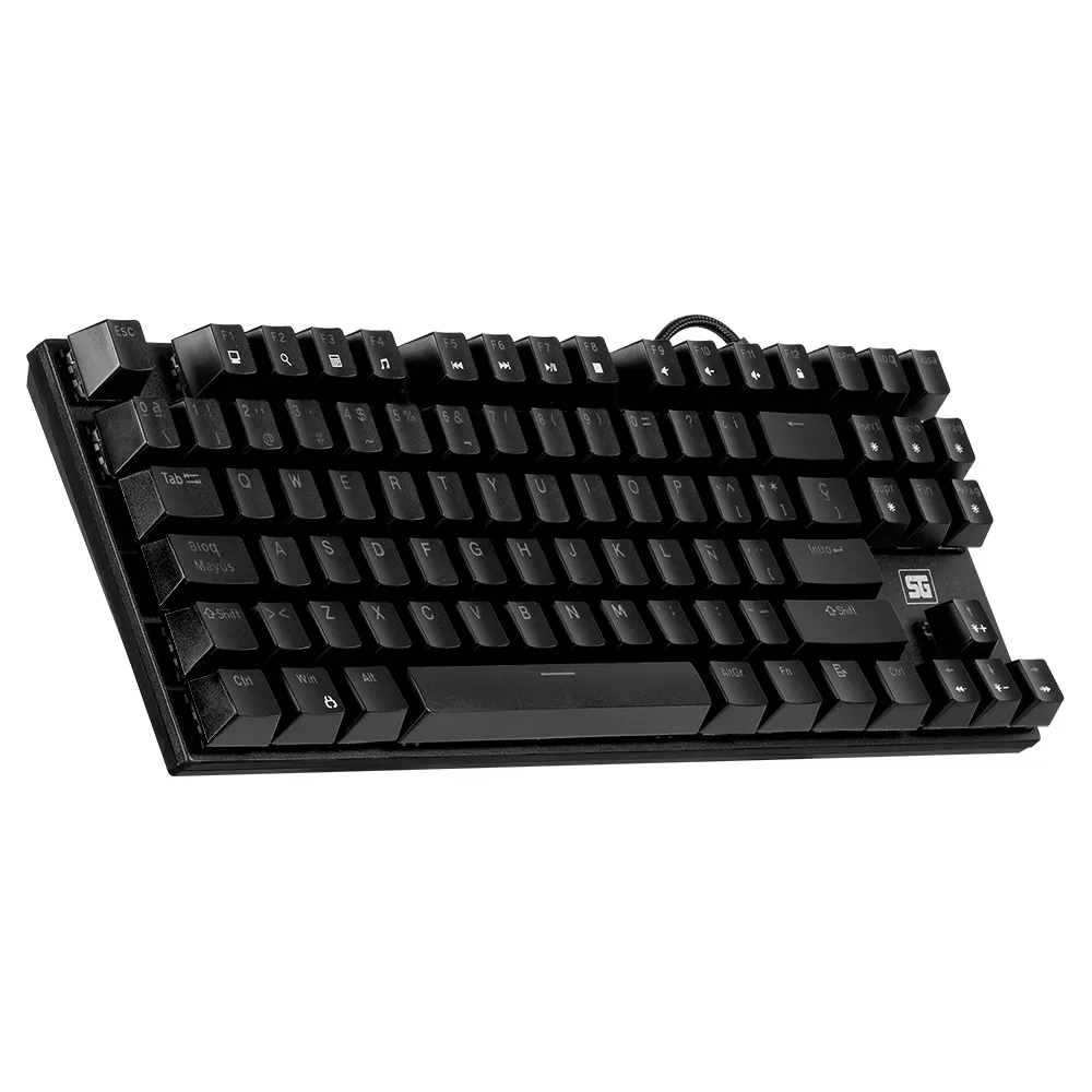TECLADO VORAGO START THE GAME KB-600 MECANICO TKL RGB RAINBOW SOFTWARE NEGRO - Imagen 2