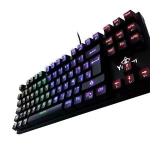 Teclado GAMER YEYIAN YAT1806 SPARK Serie 2000 MECANIC Switch Rojo RGB