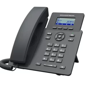 Teléfono IP de 2 líneas con 2 cuentas SIP, conferencia de 5 vías, Ethernet con Poe pero NO incluye su fuente de alimentación