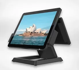 Terminal punto de venta marca HISENSE, Modelo All In One HK578 ( 2S1227640039)Pantalla Touch LCD 15 pulgadas táctil capacitiva plana