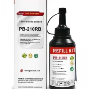 RECARGA MARCA PANTUM MODELO PB-210RB NEGRO, RENDIMIENTO 1600 PAGINAS, PARA EQUIPO P2500W Y M6550NW