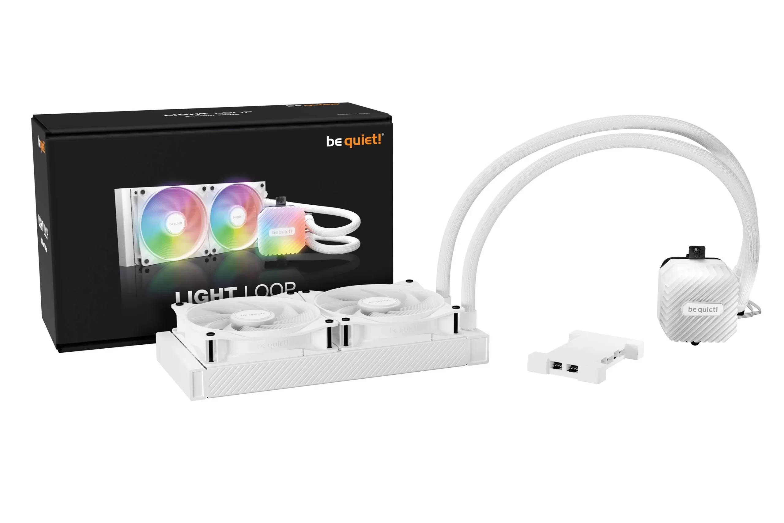 ENFRIADOR LIGHT LOOP 240MM BW021 BLANCO - Imagen 4