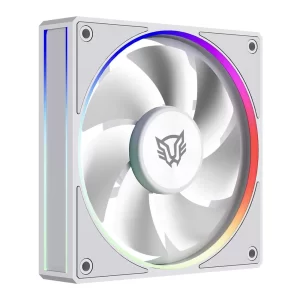Ventilador de 120mm Balam Rush Eolox Bora EXB85 Velocidad: 600-1600 Rpm Flujo de aire:48 CFM, Ruido: 28 dB , 7 Aspas, Iluminacion ARGB 3 Pin