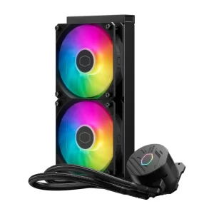 Enfriamiento Liquido Cooler Master Masterliquid 240 Core II ARGB(MLW-D24M-A18PA-R1),ARGB Socket Intel LGA 1851/1700/1200/1151/1150/1155/1156 AMD AM5/AM4