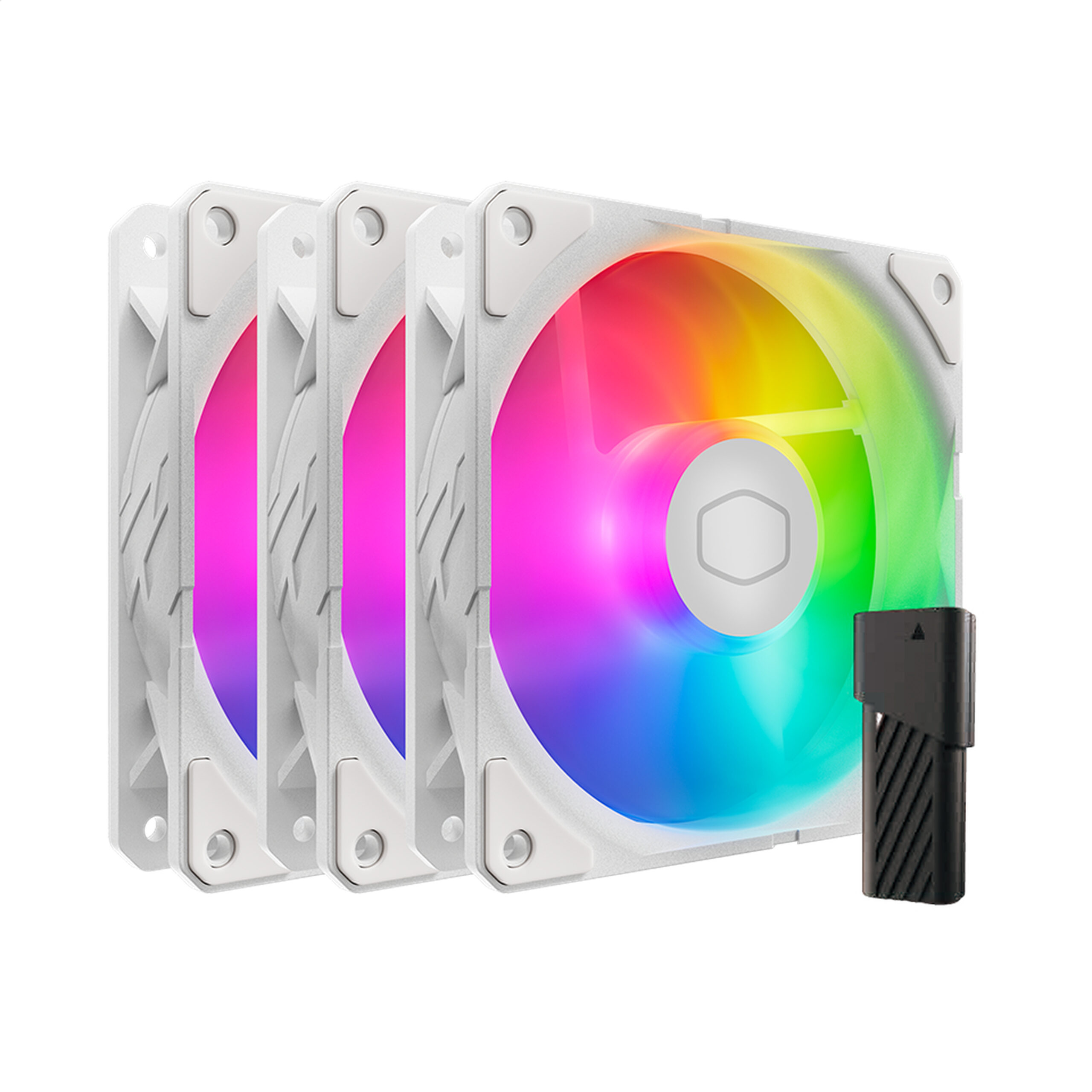 Enfriamiento y Ventilación COOLER MASTER MFX-B2DW-253P2-R2, Blanco, Ventilador, 27dBA, 1800 RPM - Imagen 2