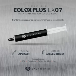 Pasta Térmica Acteck EOLOX PLUS EX07 AZENDER SERIES Pasta Térmica