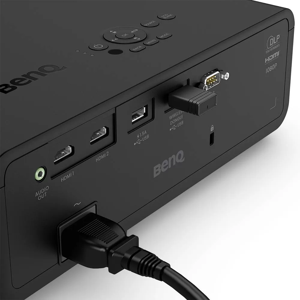 Adaptador WiFi BenQ, EZC-5201BS, 5J.JPT28.001, Dispositivo Inteligente para Presentaciones Inalámbricas USB