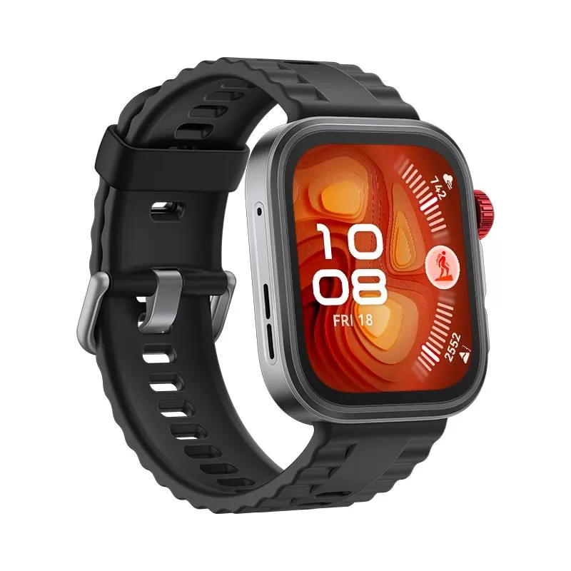 55020FAA HUAWEI Watch Fit 4 Pro Negro .Deportes al aire libre de nivel profesional | Cristal de zafiro y bisel de titanio | Mapa de campos de golf - Imagen 2