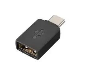 Adaptador usb PLANTRONICS 85Q48AA, USB Tipo C, Negro