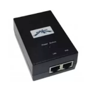 Inyector PoE UBIQUITI POE-24-24W, 24W, 10,100 Mbit/s, 90 - 260, 47 - 63