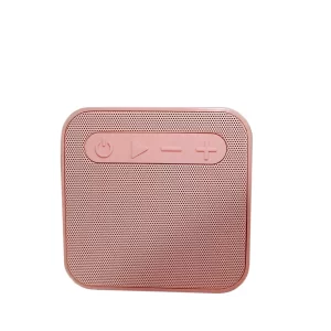 Bocina Inalámbrica Highlink Color Rosa, Radio FM, Lector USB, Lector Micro SD, Batería Recargable, Portátil, Ligera