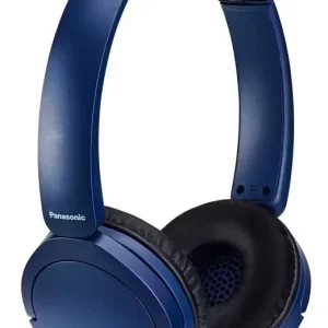 PANASONIC diadema Bluetooth, hasta 72 horas de uso continuo con MIC cancelacion de ruido, Azul