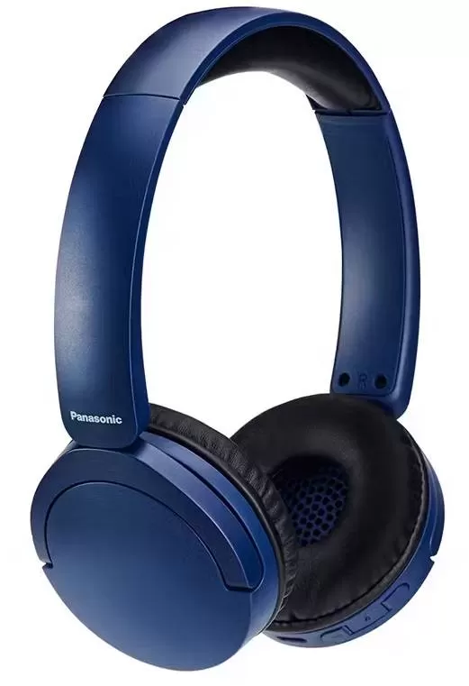 PANASONIC diadema Bluetooth, hasta 72 horas de uso continuo con MIC cancelacion de ruido, Azul