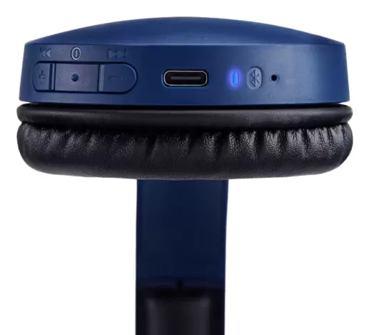 PANASONIC diadema Bluetooth, hasta 72 horas de uso continuo con MIC cancelacion de ruido, Azul - Imagen 3