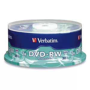 Disco DVD-R VERBATIM , DVD-RW, 30, 120 min
