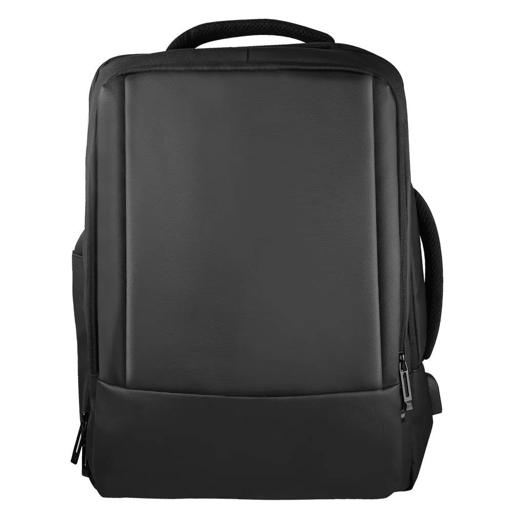PC-084334 Mochila Expandible para Laptop 15.6 Pulgadas Resistente al Agua Modelo Tundra Color Negro | PERFECT CHOICE