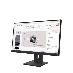 Monitor Lenovo ThinkVision E22-40, Panel IPS de 21,5 pulgadas,1x HDMI 1.4,1x DP 1.2, 1x VGA, Garantía 3 años con fabricante.