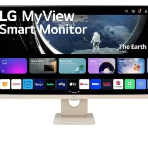 Monitor LG 27U511SA-W, 27 pulgadas, 1920 x 1080 Pixeles, Beige, 60 Hz