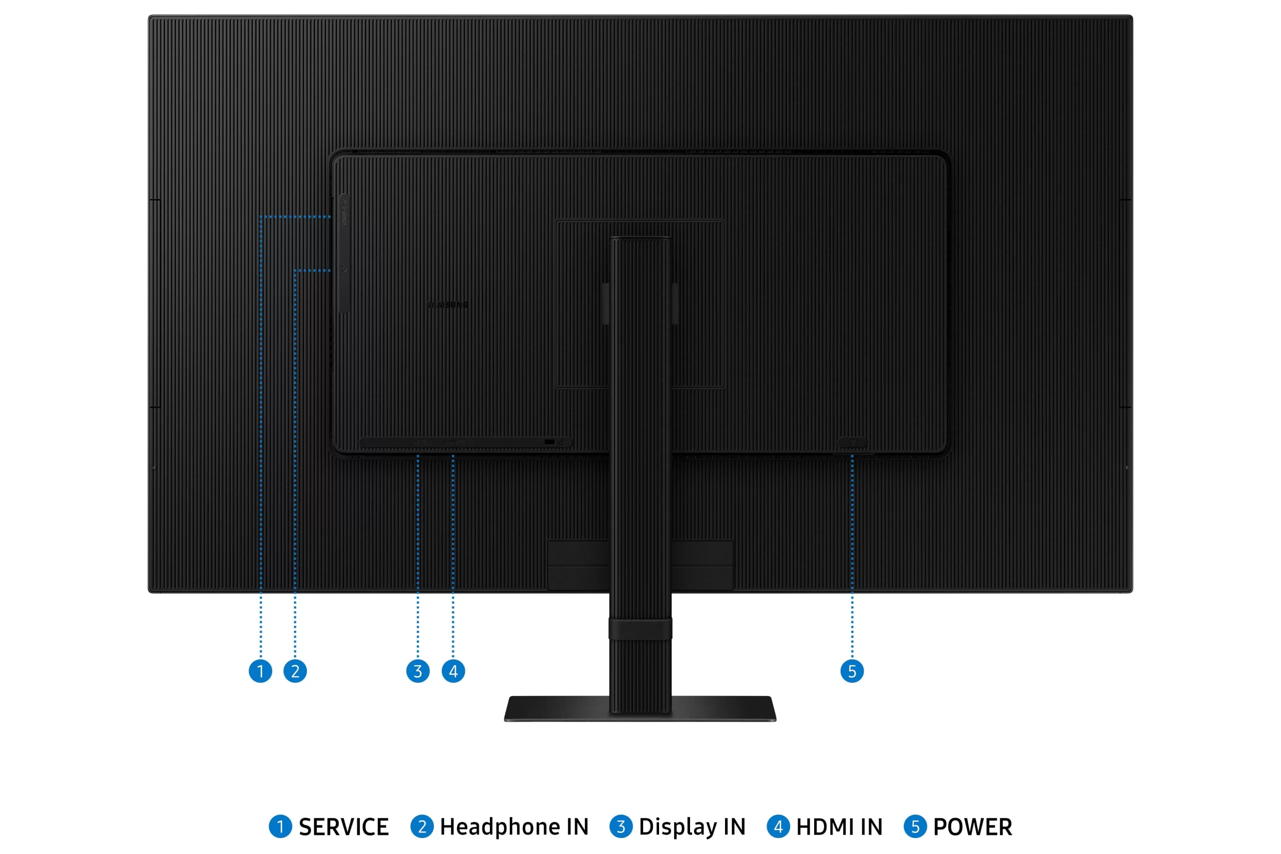 Monitor ViewFinity S7, 32 Pulgadas, 4K-UHD, Plano, Panel IPS, 60Hz, 5ms, color negro, LS32D700EALXZX
