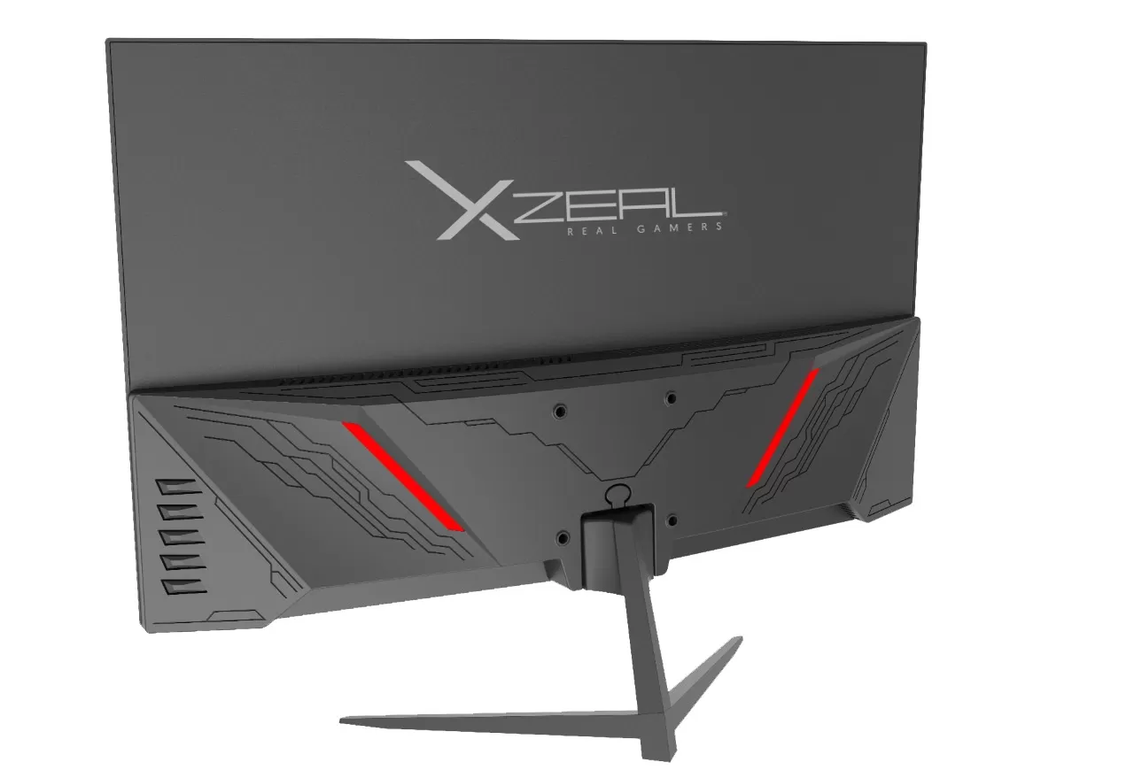Monitor Xzeal 23.8 pulgadas Xzeal XZ3015-1 Panel Curvo VA FHD 165Hz 1ms 1xDP + 1xHDMI + 1xUSB 1.0+ 1x3.5mm + Vesa 100x100mm Negro