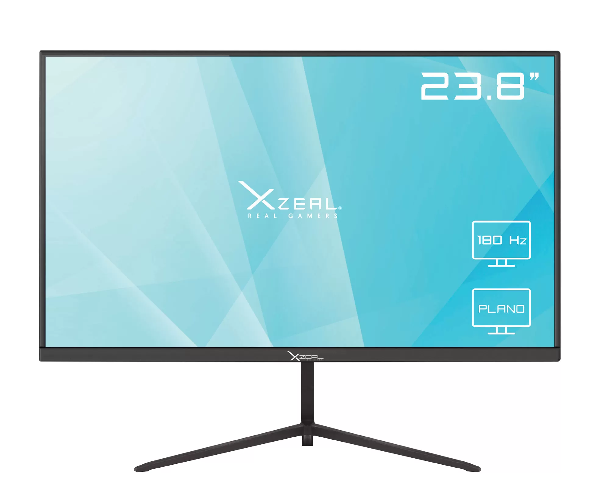 Monitor Xzeal 23.8 pulgadas Xzeal XZ3010-3 Panel Plano VA FHD 180Hz 1ms 1xDP + 1xHDMI + 1x3.5mm + Vesa 100x100mm Negro - Imagen 4