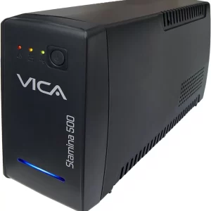 No break interactivo STAMINA 500, 500VA/300W, entrada 127VCA 60Hz, salida 120 VCA, 4 tomas reguladas y respaldadas/ 4 con supresor, Indicadores LED
