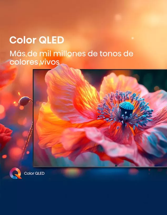 Televisor Hisense 55QD6QV, 55 pulgadas, QLED, QUANTUM DOT, 4K UHD, 3840 x 2160 Pixeles, VIDAA SMART TV - Imagen 4