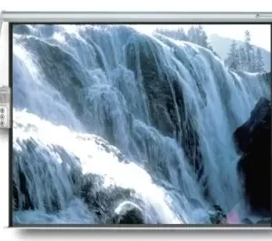 Pantalla de Proyección Multimedia Screens MSE-305, 170 pulgadas, Eléctrica, Color blanco