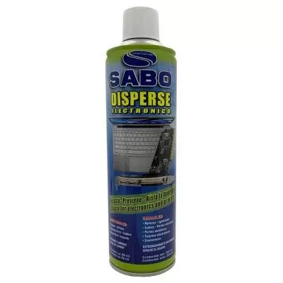 DISPERSE ELECTRONICO 590 ML SABO DESPLAZADOR DE HUMEDAD Y POLVO - Imagen 3