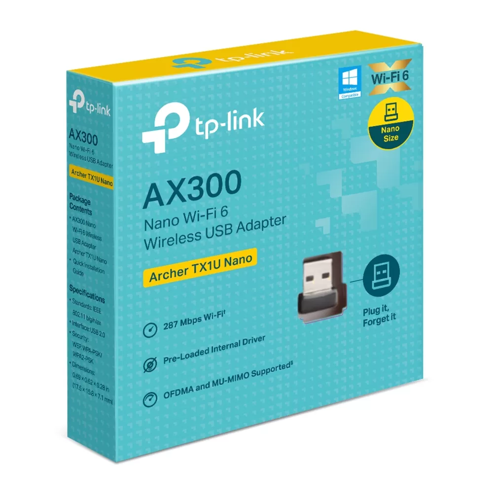 ADAPTADOR USB TP-LINK ARCHER TX1U Nano - Imagen 3