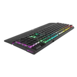 Teclado Gamer Inalámbrico DOMINATE EXPERT GK9791 Balam Rush Legend Series, Color Negro, BR-940382