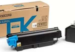 Toner KYOCERA TK-5292C, 13000 páginas, Cian, ECOSYS P7240cdn